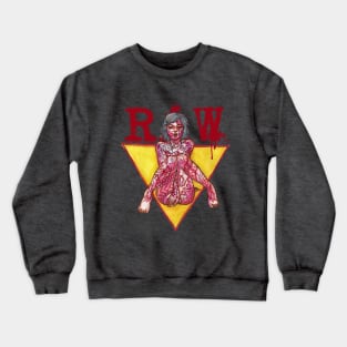 raw girl Crewneck Sweatshirt